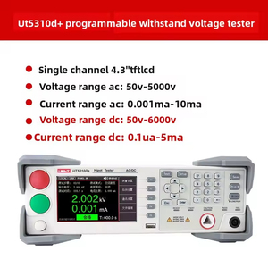 UNI-T UT5310D+ Probador de Voltaje Digital 5KV Alta Seguridad Resolución de 0.1V Material ABS Alimentación 220V 42A-1000A 1 Año de Garantía - Product Image 5