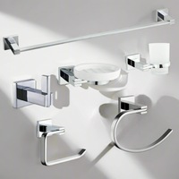 Porte-serviettes mural en acier inoxydable 304 noir, design moderne et durable, pour hôtels