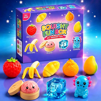 Jouet Squishy TOYI Halloween en forme de boulette, en TPE, personnalisable, souple, à presser, pour les plus de 14 ans, décoration de fête