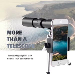 منظار أحادي العين معدني قابل للتكبير 10-30x25، تلسكوب محمول صغير خفيف الوزن عالي الدقة مع عدسة Bak4 للاستخدام الخارجي - Product Image 6