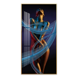 Une danse sexy <span class=keywords><strong>femme</strong></span> art mural nu peinture de luxe pour la décoration intérieure photo impression toile et affiche couloir entrée Un cadeau - Product Image 1