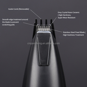 מכונת תספורת נטענת לחיות מחמד, שקטה, לכלבים וחתולים, עם סוללה ותאורת לד, לטיפוח כפות רגליים. - Product Image 4