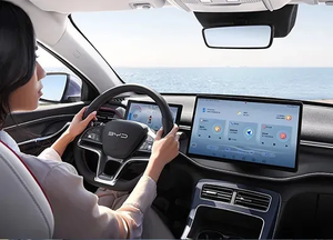 BYD Destroyer 05 de alta velocidad EV Car Auto New DMI Hybrid 5 Seater Light Caja de cambios automática R16 Dirección izquierda-en stock Mejor <span class=keywords><strong>precio</strong></span> - Product Image 5