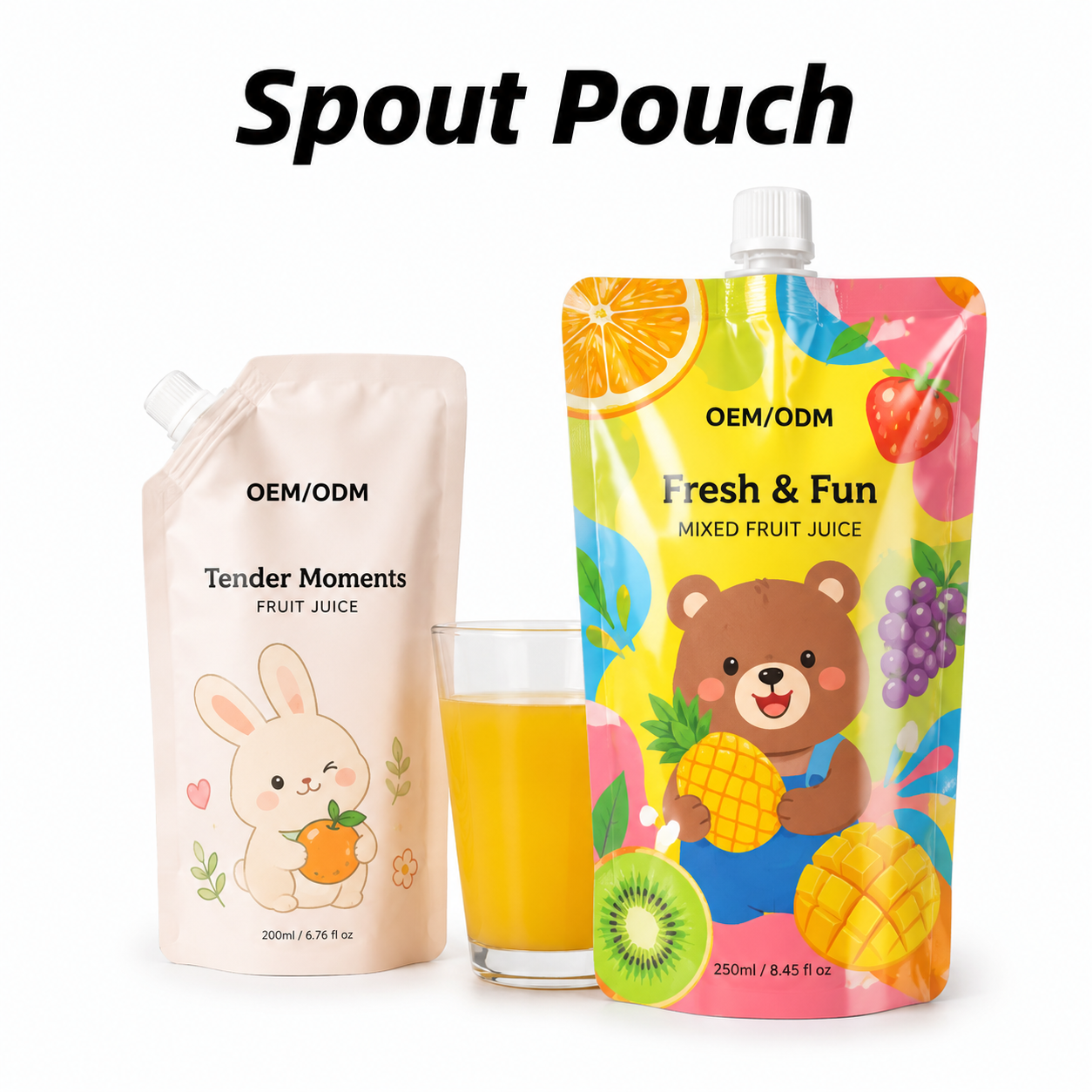 Bolsa con boquilla