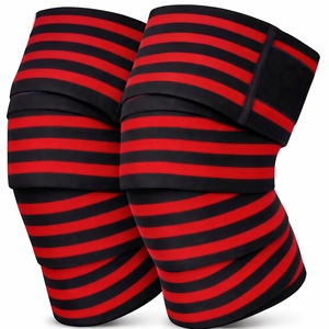 Genouillère de protection professionnelle réglable en néoprène résistant à l'usure avec fermeture auto-agrippante pour la musculation et le fitness - Unisexe - Product Image 3