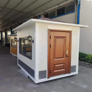 Movable House Prefabricated Waterproof Movable Prefabricated Guard House Insulation Prefab Container House With Small Size