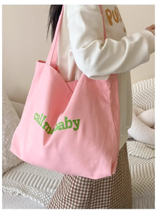 Wholesale Custom Printed Embroidery Logo Blank Pain Woman Cotton Shoulder Shopping Beach <strong>Bag</strong> Canvas <strong>Tote</strong> <strong>Bag</strong> <strong>With</strong> <strong>Zipper</strong> Pocket - Product Image 4