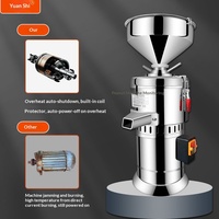 Machine multifonctionnelle commerciale pour pâte de sésame et beurre de cacahuète, petite machine à usage domestique, moulin à pierre 1100W