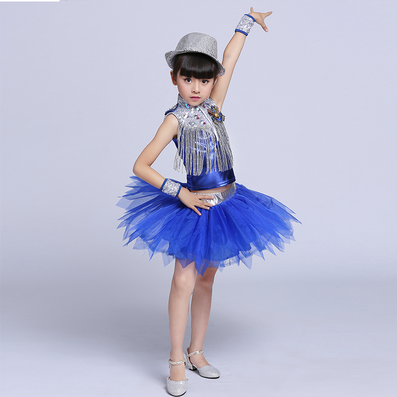 Haut De Danse à Paillettes Pour Garçon - Chemise Manches Longues Boutonnée - Costume De Spectacle Jazz Avec Legging - Taille Enfant