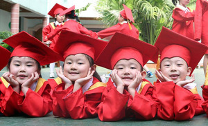 2021 Classic American School Uniforms Customized <strong>Children</strong> Graduation <strong>Dressing</strong> <strong>Gown</strong> for Kids Bachelor Graduation <strong>Gowns</strong> - Product Image 6