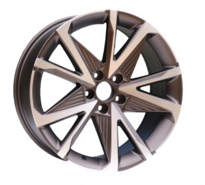 Neue Leichtgewichtige 18-Zoll 5-Loch 18x8.0J ET46 PCD5x108 Schwarz Lackierte PKW-Räder mit Speichen-Design Langlebiges Aluminium für GAC ANN - Product Image 2