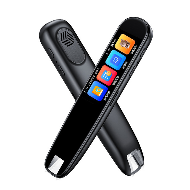 AI Voice Translation Touch Screen Digital Scanner Pen With Book Reading and Understanding OCR Scan Dictionary Reader