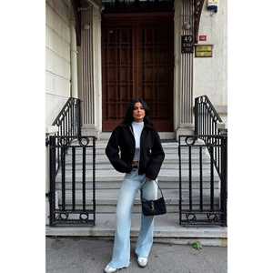 Chaqueta Negra Minato para Mujer - Product Image 2