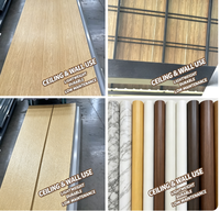 Film VMPET personnalisé couleur grain de bois d'orange pour l'emballage et les produits d'impression