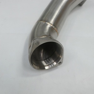 2023+ Left-hand Drive Downpipe for BMW G05 G06 G07 Exhaust Downpipe 304 Stainless Steel Straight Header for X5 X6 X7 M60i - Product Image 4