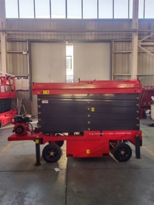 Plataforma Elevadora de Tijera Diésel de 12m, 500kg de Capacidad, Alto Rendimiento, Móvil, para Trabajo Aéreo, Precio de Fábrica, Gran Oferta - Product Image 5
