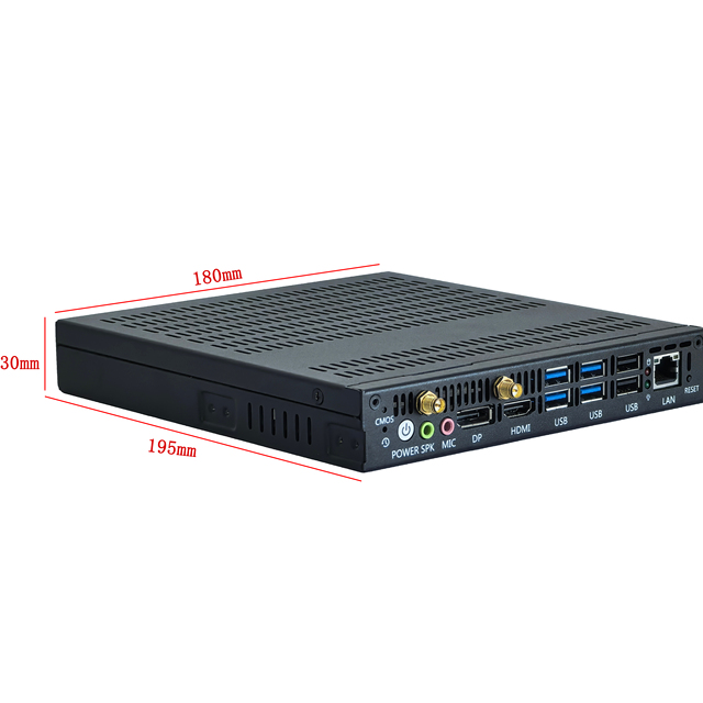 Manufacturer Hot Sale Mini PC OPS-MX8900 Support Intel 8/9th Gen I3 I5 I7 I9 USB 4K M.2