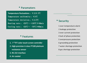 Incubadora de Laboratorio Profesional JY, Cámara Climática de Tamaño Pequeño con Temperatura y Humedad Constantes para Pruebas, 1 Año de Garantía - Product Image 6