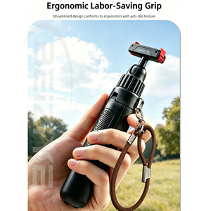 Perche à selfie extensible de 40 cm, trépied portable pour vlog, compatible avec DJI Osmo Nano/Action 6/5Pro/4/3 Insta 360 <span class=keywords><strong>X5</strong></span> Ace <span class=keywords><strong>Pro</strong></span> 2 - Product Image 3