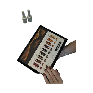 Shuse 2025 Vernis à ongles gel UV non toxique 9 couleurs, tons sable noir, <span class=keywords><strong>caramel</strong></span> et or, effet œil de chat, longue tenue, pour manucure française, compatible LED, en flacon - Product Image 1