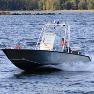 20ft Aluminium Sport Yacht 6,1 m Hochgeschwindigkeits-Landungsboot mit <span class=keywords><strong>YAMAHA</strong></span> 150 PS Außenbordmotor zum Angeln - Product Image 2
