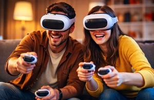 Dernières solutions VR/MR personnalisées pour regarder des films et jouer à des jeux, 6DOF FOV105 °   Écran de 2,56 pouces Pancake Optic SDK - Product Image 4