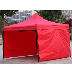 SP23007 impermeable de aluminio/acero marco plegable 10x10ft Pop Up al aire libre personalizado dosel tienda para eventos