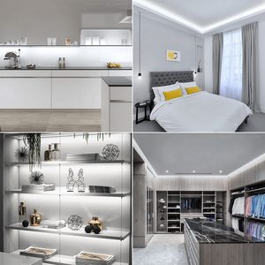 5 Metros Luz Calida <span class=keywords><strong>5050</strong></span> 2835 110v Doble Colores Navide As Con Luces Leds Tiras Con Adhesiva <span class=keywords><strong>Rgb</strong></span> Blanco Neón Flex <span class=keywords><strong>Cinta</strong></span> Led - Product Image 4
