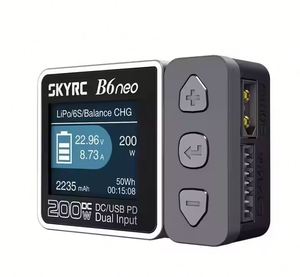 Chargeur intelligent SkyRC B6neo DC 200W PD 80W, déchargeur de batterie LiPo, Re-peak NiMH NiCD LiHV NiCd PB Li-ion, chargeur rapide d'équilibrage pour UAV - Product Image 5