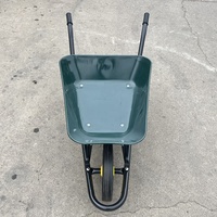 Carretilla de Metal WB3800 de Alta Resistencia con Capacidad de Carga de 120 kg para Uso en Construcción, Personalizable OEM