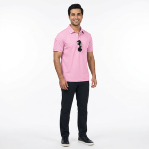 Camiseta Polo de Manga Corta con Botones de Verano de Alta Calidad Personalizada, Camisetas Polo de Punto de Algodón para Hombre al por Mayor, Camiseta Polo de Color Sólido - Product Image 1