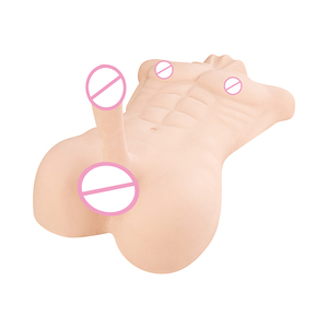 Realistische 12.5Kg Vrouwen Torso <span class=keywords><strong>Sex</strong></span> Pop Voor Vrouwen Homo Speelgoed Half Lichaam Mannelijke Torso Met Grote Dildo Tight Anal Voor Mannen Homo Koppel - Product Image 3