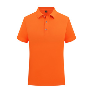 Polo uni à manches courtes en polyester, protection solaire, usage quotidien - Product Image 2