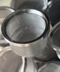 Piezas personalizadas de la máquina de tratamiento de polvo industrial, cesta de filtro de acero inoxidable 310S 304 - Product Image 5