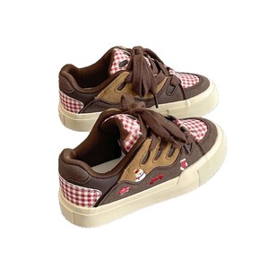 <span class=keywords><strong>Sneakers</strong></span> Casual Retrò da <span class=keywords><strong>Donna</strong></span> 2025 Nuova Collezione Primavera Autunno con Suola Spessa <span class=keywords><strong>Bianche</strong></span> Versatili Traspiranti Antiscivolo per Studentesse - Product Image 5