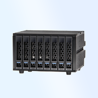 8-Bay 2.5" U.2/SAS/SATA NVMe Tri-Mode Drive Cage Dual 5.25" Optical Bay PCIe 4.0 Backplane W/ Fans Private Mold Made in China