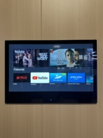 TV Kamar Mandi Modern 26 Inch HD High Nits Tahan Air dengan Sistem Audio HiFi Premium Terintegrasi Anti-kabut untuk Dinding