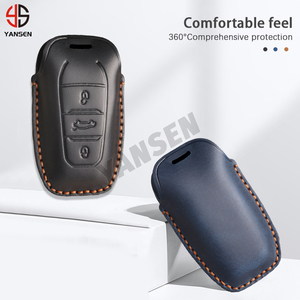 Custodia Protettiva in Pelle per Chiavi 2025 per <span class=keywords><strong>Peugeot</strong></span> 208 3008 308 508 408 <span class=keywords><strong>2008</strong></span> 307 4008 e Accessori per Citroen C4 C3 C6 CACTUS C8 - Product Image 4