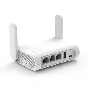 Roteador de viagem de bolso GL iNet Wifi Banda Doble Vpn Openwrt Firewall Mini roteadores Wi-Fi sem fio portáteis de Internet