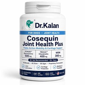 132ct Glucosamine HCl Chondroïtine Sulfate MSM Recommandé par les vétérinaires Soutien du cartilage Soulagement de la mobilité OEM Marque privée Friandises à mâcher molles pour chiens - Product Image 1
