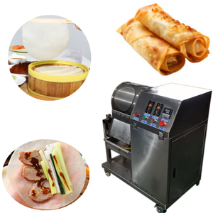 Logotipo Gratuito 	 Máquinas para hacer crepas y panqueques 	 Máquina para Hacer Roti Roomali 	 Máquina para hacer rollitos primaverales, mini tortillas <span class=keywords><strong>de</strong></span> maíz para empanadillas <span class=keywords><strong>de</strong></span> pato asado - Product Image 2