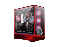 Boîtier de PC de jeu MSI PANO 130R MLG EDITION, boîtier de bureau de taille moyenne, support ATX, refroidisseur à radiateur de 360 mm avec USB 20 Gbps