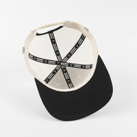 Casquette Trucker en Denim 6 Panneaux Doublée Satin, Toile Éponge Velours, avec Patch en Caoutchouc Personnalisé, Maille Satinée, Performance Courbée pour Cyclisme - Vente en Gros
