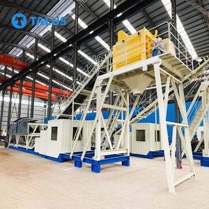 Planta Mezcladora de Concreto FHZS 60/75/90/35 del Fabricante Henan, Planta Dosificadora de Concreto Modular Sin Cimentación, <span class=keywords><strong>Precio</strong></span> Competitivo - Product Image 4