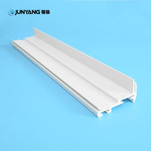 Baja tahan lama profil ekstrusi PVC plastik kaku keras untuk lemari es pintu jendela lemari produk eksklusif perusahaan - Product Image 5