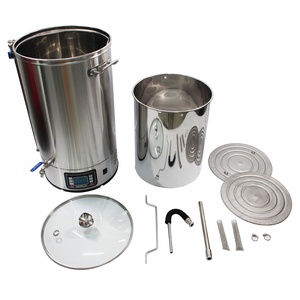 Equipo de Maceración de Cerveza de 60L / Máquina de Elaboración de Cerveza Todo en Uno / 50 Litros Similar a Guten Microbrewery / <span class=keywords><strong>Brau</strong></span> Wolf - Product Image 2