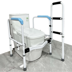Anti Slip Hospital Toilet Grab Rails Safety Handrail Handicap, Bathroom Handrail Plastic Shower Safety Helping Handle - Product Image 5