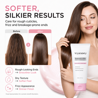 Masque capillaire réparateur intensif à la rosemaine et au PDRN pour cheveux abîmés, soyeux, forts et brillants