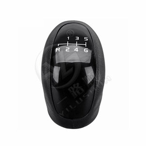 Xinyida Car Gear <b>Knob</b> Leather 5 Speed 6 Speed Manual <b>Shift</b> Cover For Mercedes Benz - Product Image 2